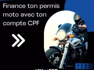 Compte CPF valide pour le permis moto. Venez-vous renseigner. #cpf #securiteroutiere #permismoto #relouconduitemoto #rennes