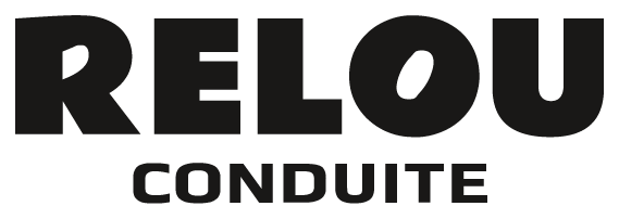 logo auto école Relou Conduite à Rennes - noir
